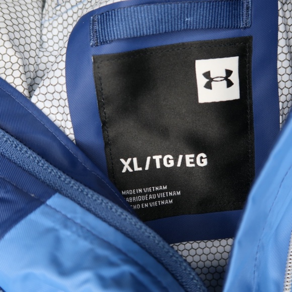 Under Armour Cloudstrike Shell Jacket 1350954 404 Indigo Blue - Picture 10 of 15